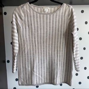 Club Monaco Striped Sweater (Size Medium)